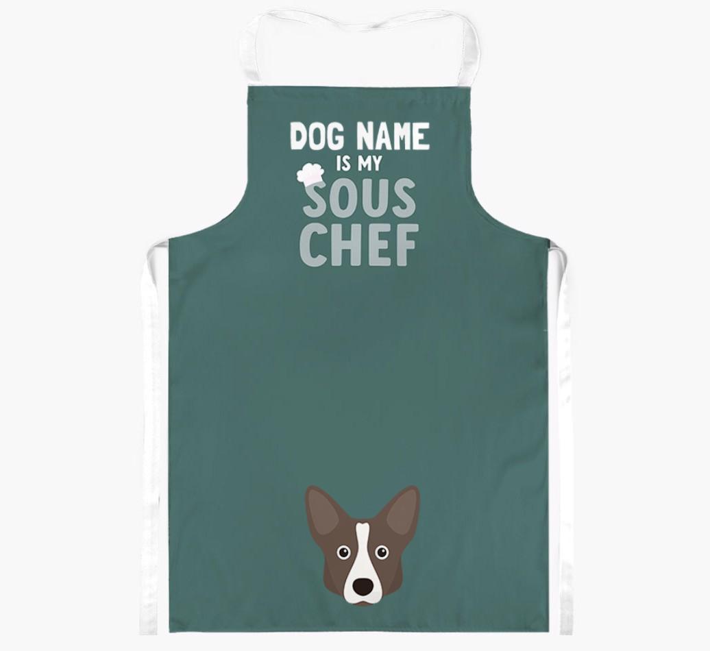 My Sous Chef: Personalized {breedFullName} Apron