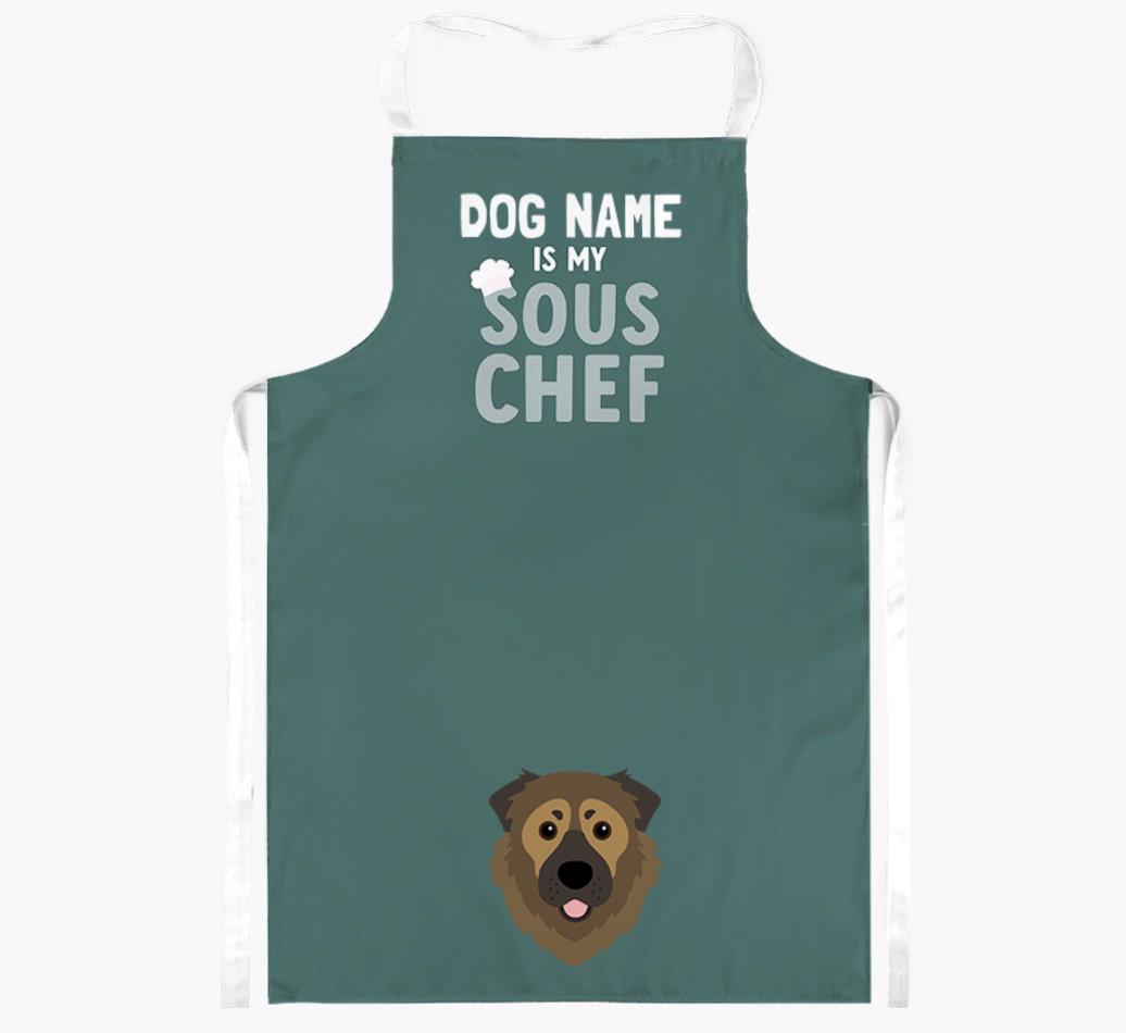 My Sous Chef: Personalized {breedFullName} Apron