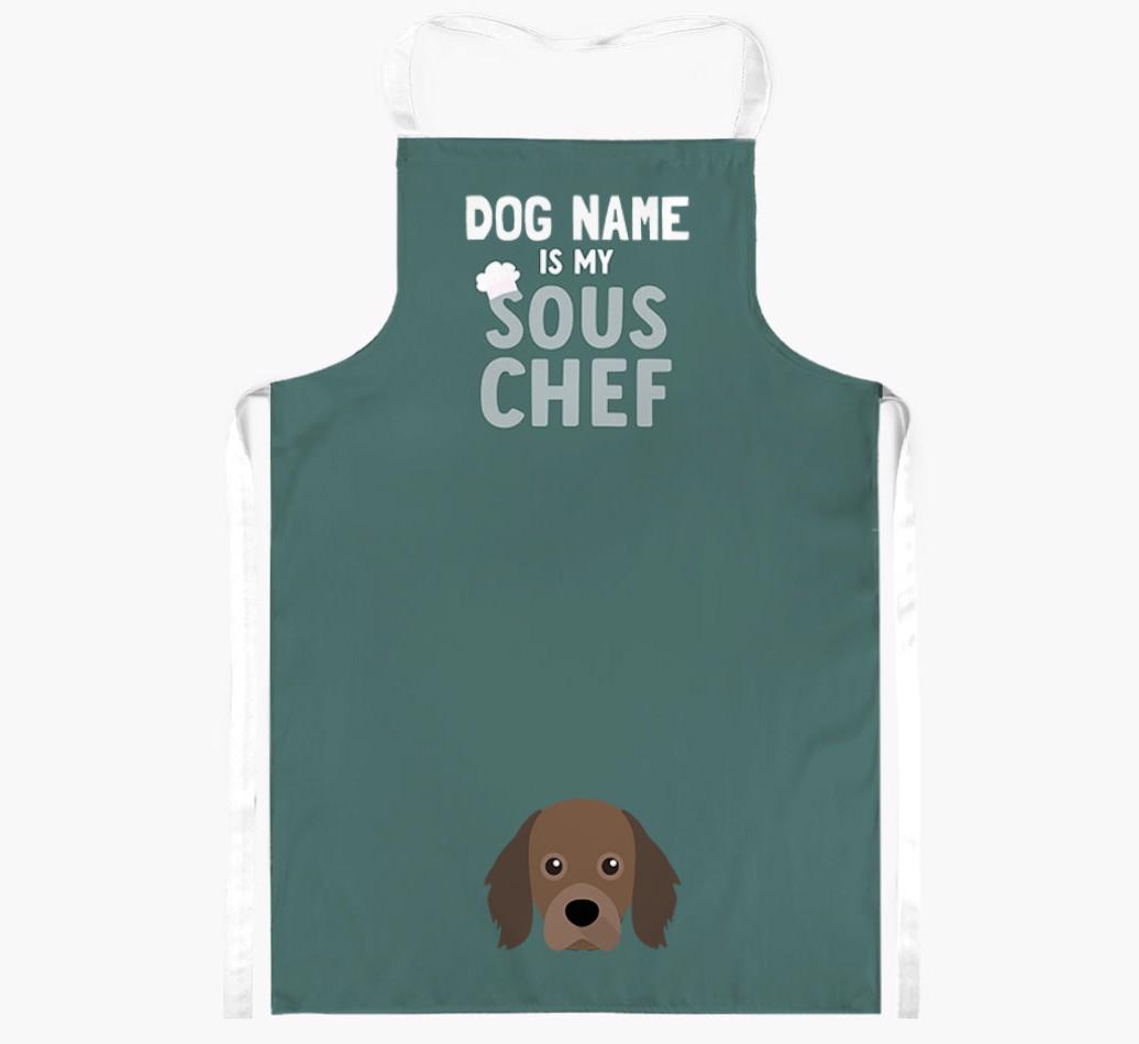 My Sous Chef: Personalized {breedFullName} Apron