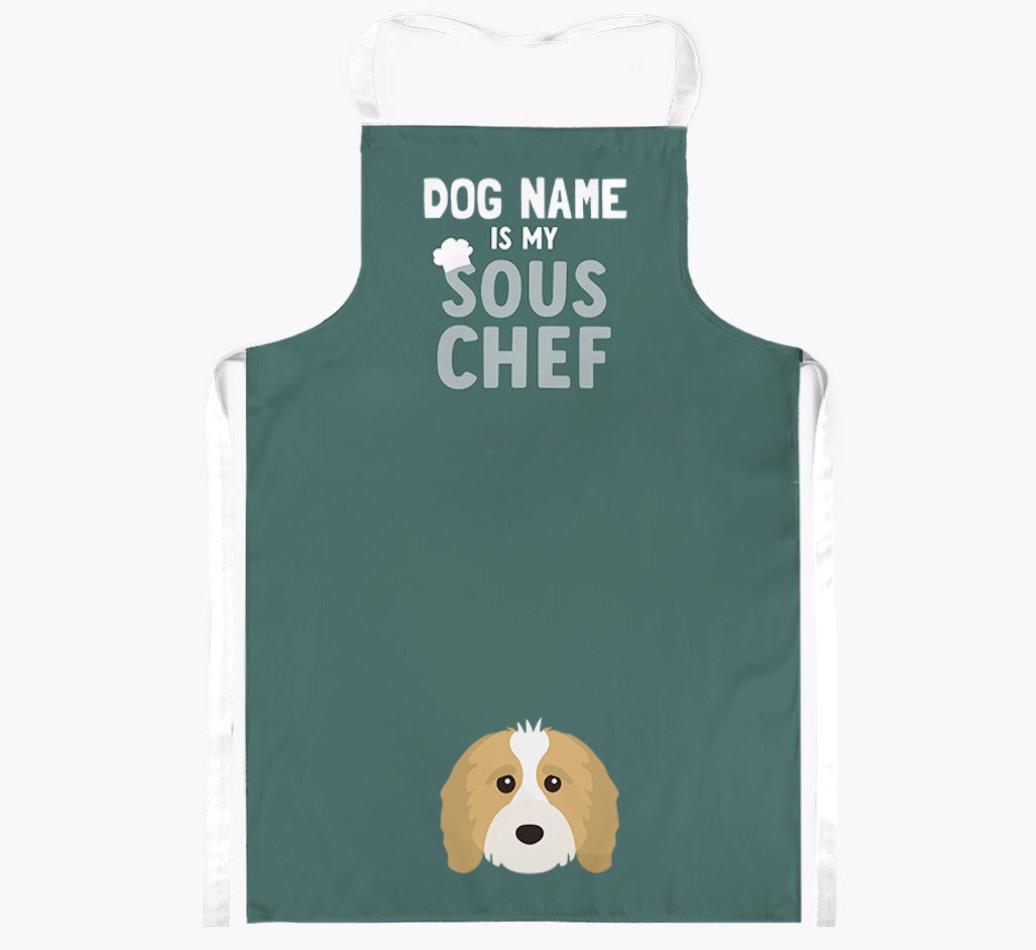 My Sous Chef: Personalized {breedFullName} Apron