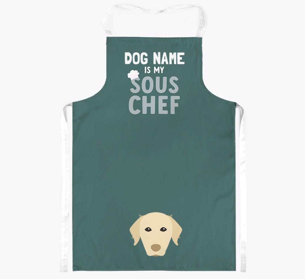My Sous Chef: Personalized {breedFullName} Apron