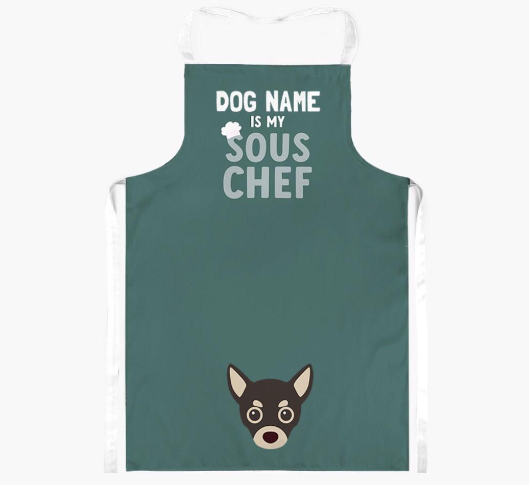My Sous Chef: Personalized {breedFullName} Apron