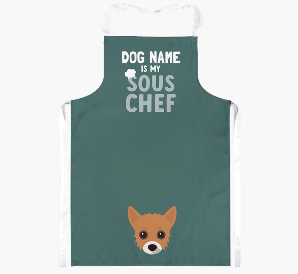 My Sous Chef: Personalized {breedFullName} Apron