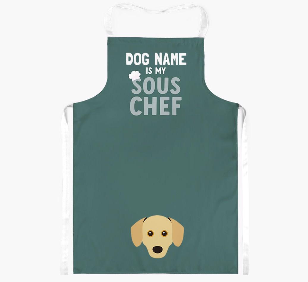 My Sous Chef: Personalized {breedFullName} Apron