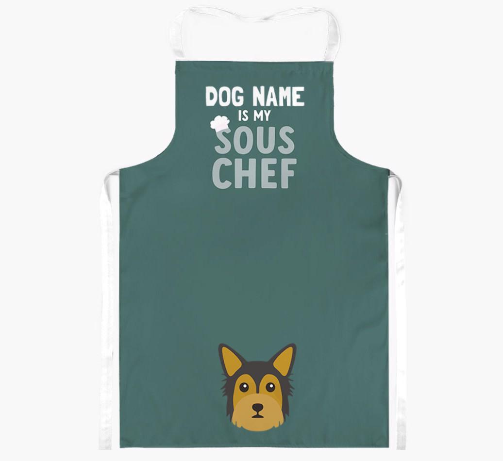 My Sous Chef: Personalized {breedFullName} Apron