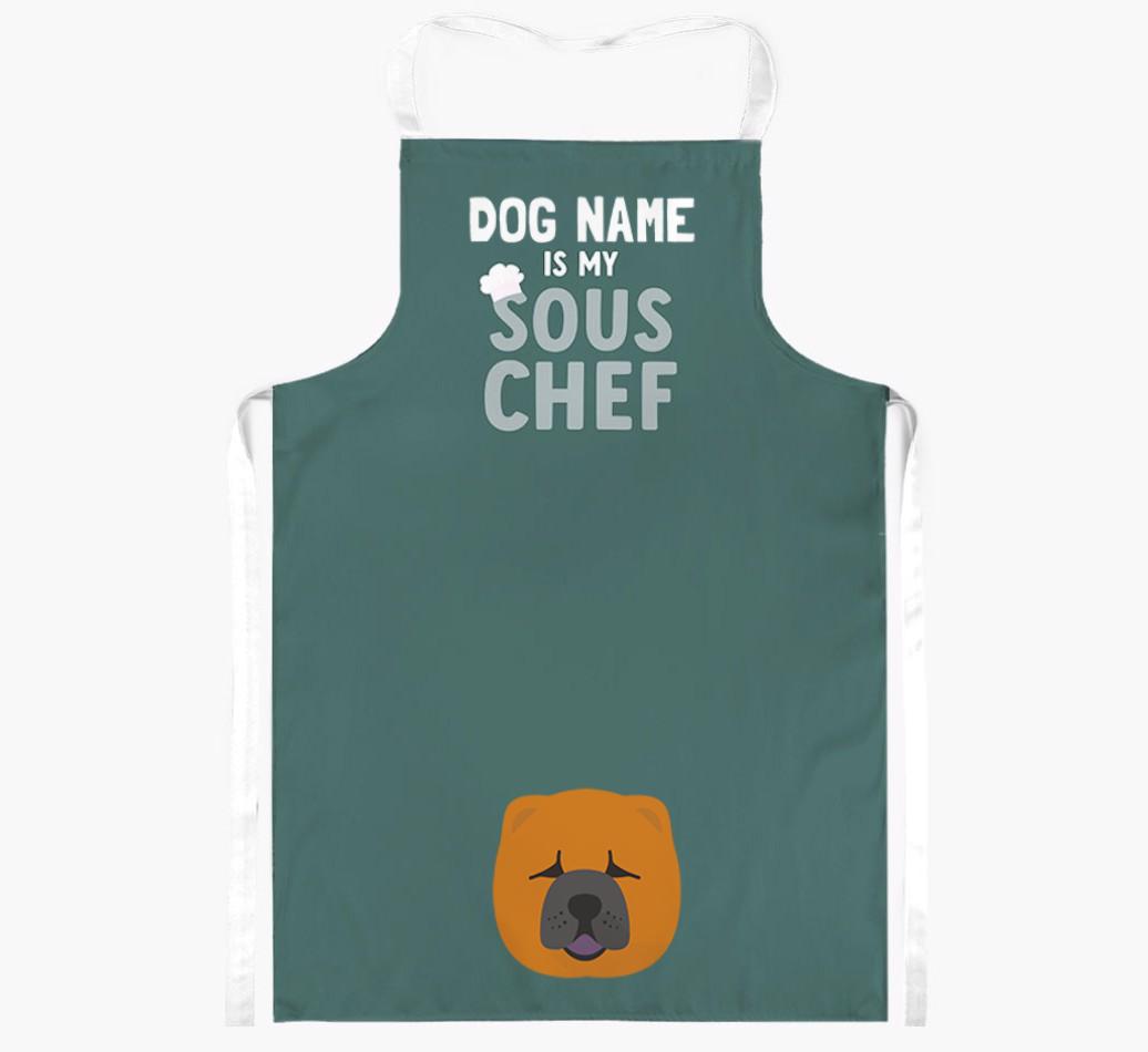My Sous Chef: Personalized {breedFullName} Apron