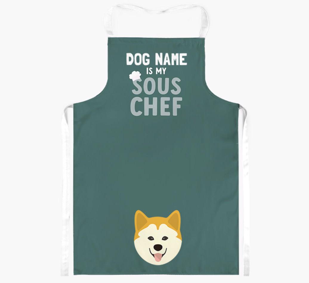 My Sous Chef: Personalized {breedFullName} Apron
