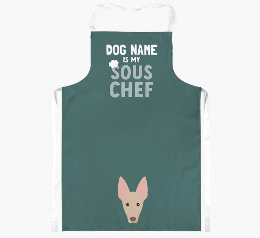 My Sous Chef: Personalized {breedFullName} Apron