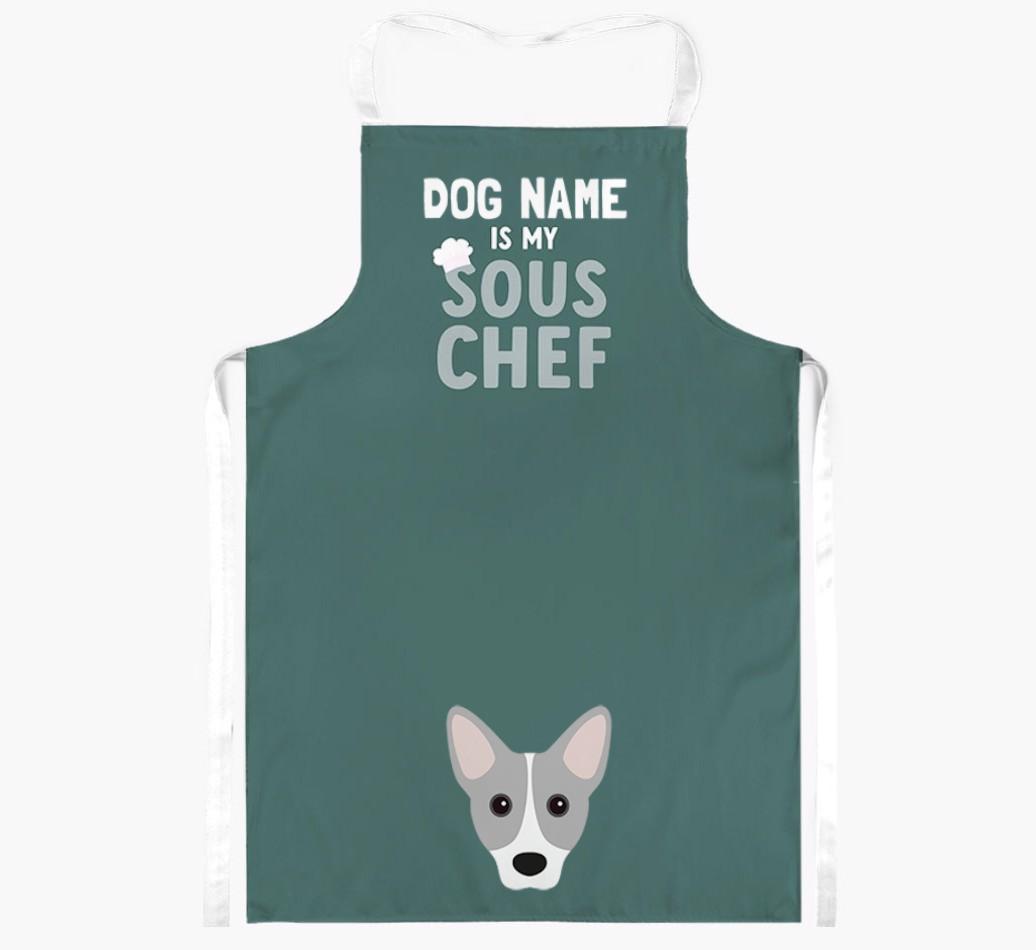 My Sous Chef: Personalized {breedFullName} Apron