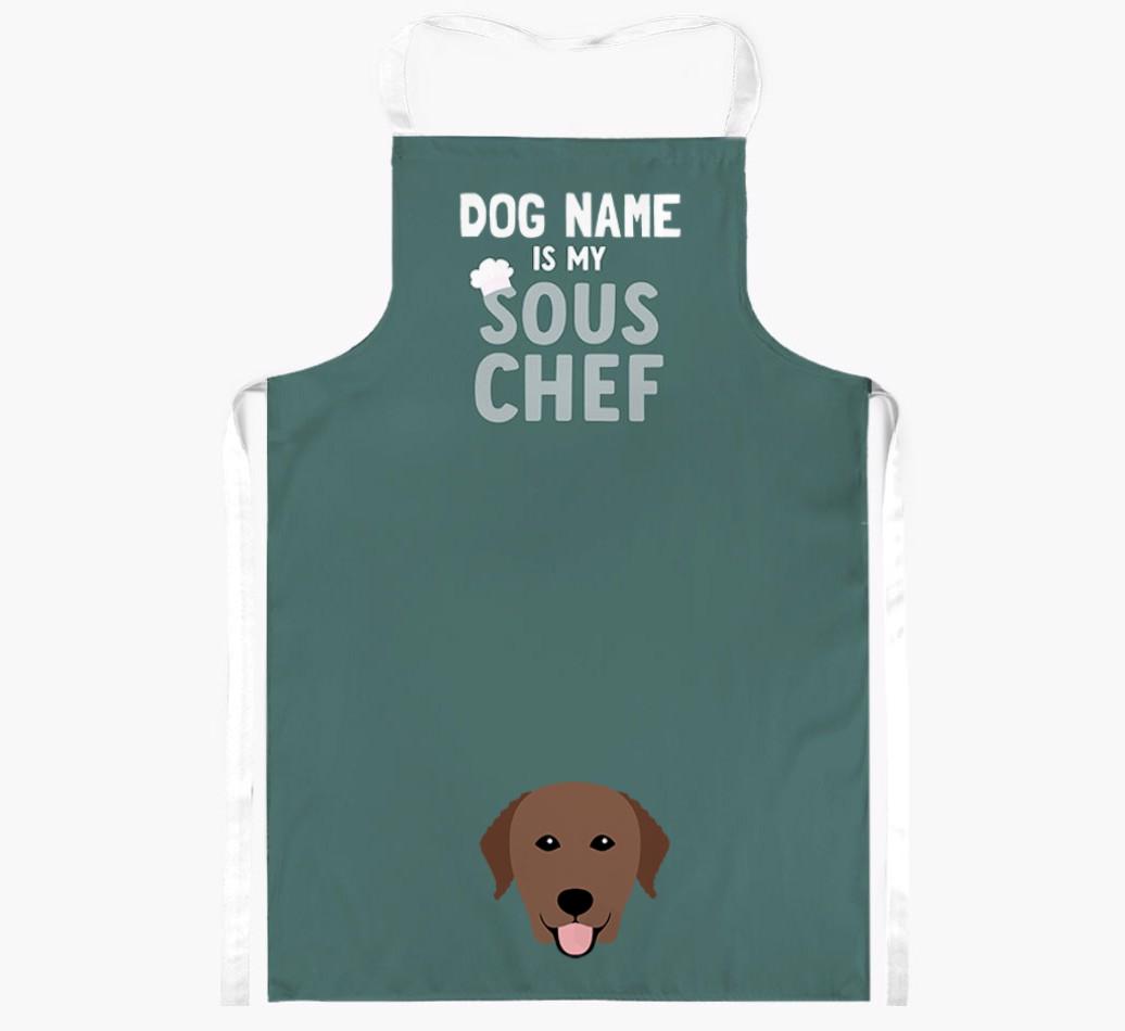 My Sous Chef: Personalized {breedFullName} Apron