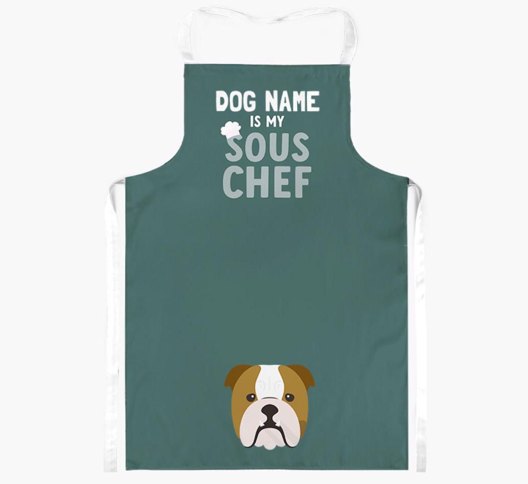 My Sous Chef: Personalized {breedFullName} Apron