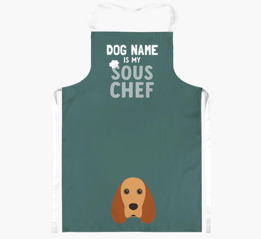 My Sous Chef: Personalized {breedFullName} Apron