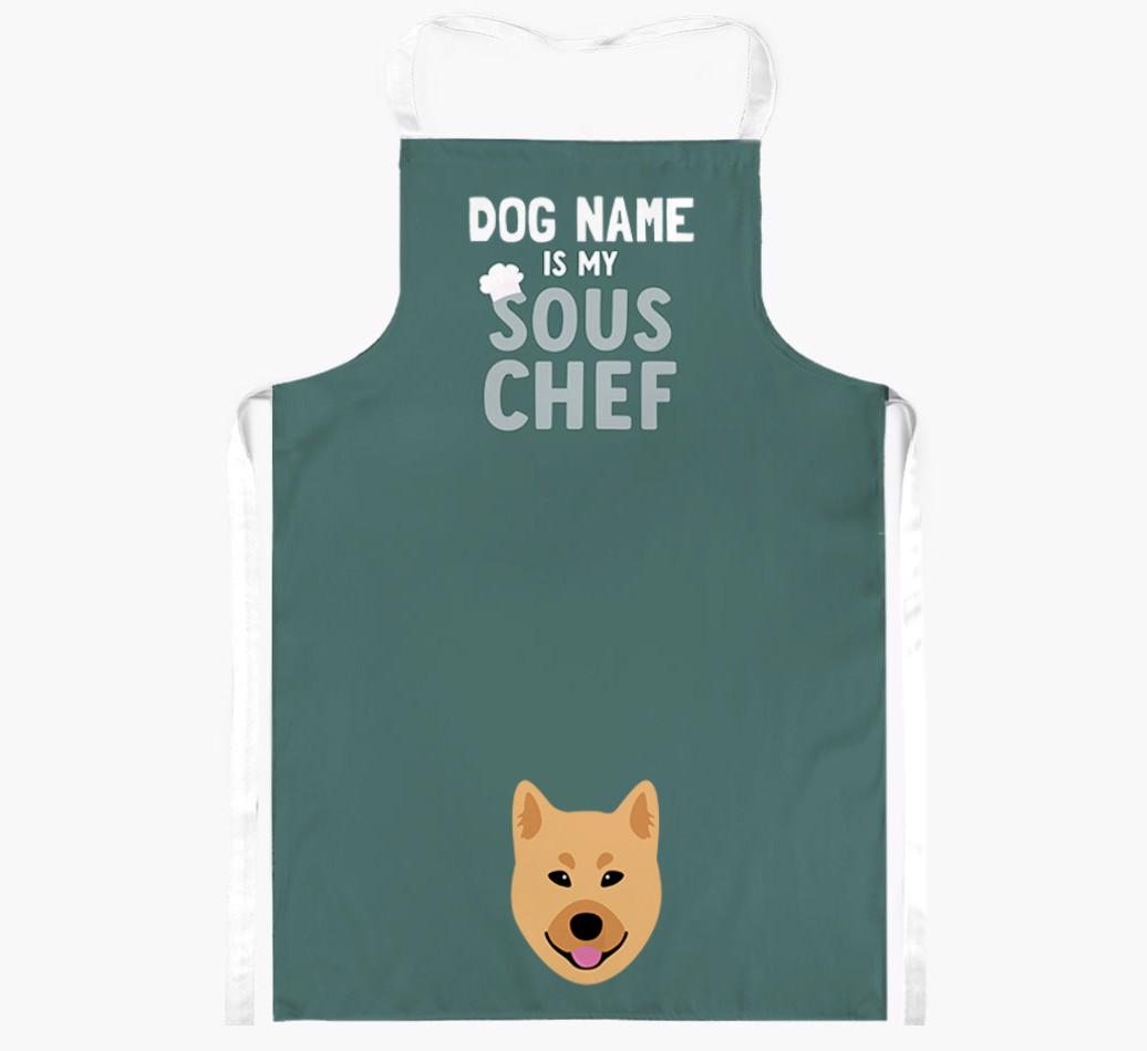 My Sous Chef: Personalized {breedFullName} Apron