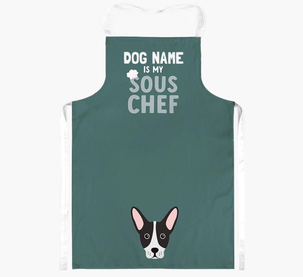 My Sous Chef: Personalized {breedFullName} Apron