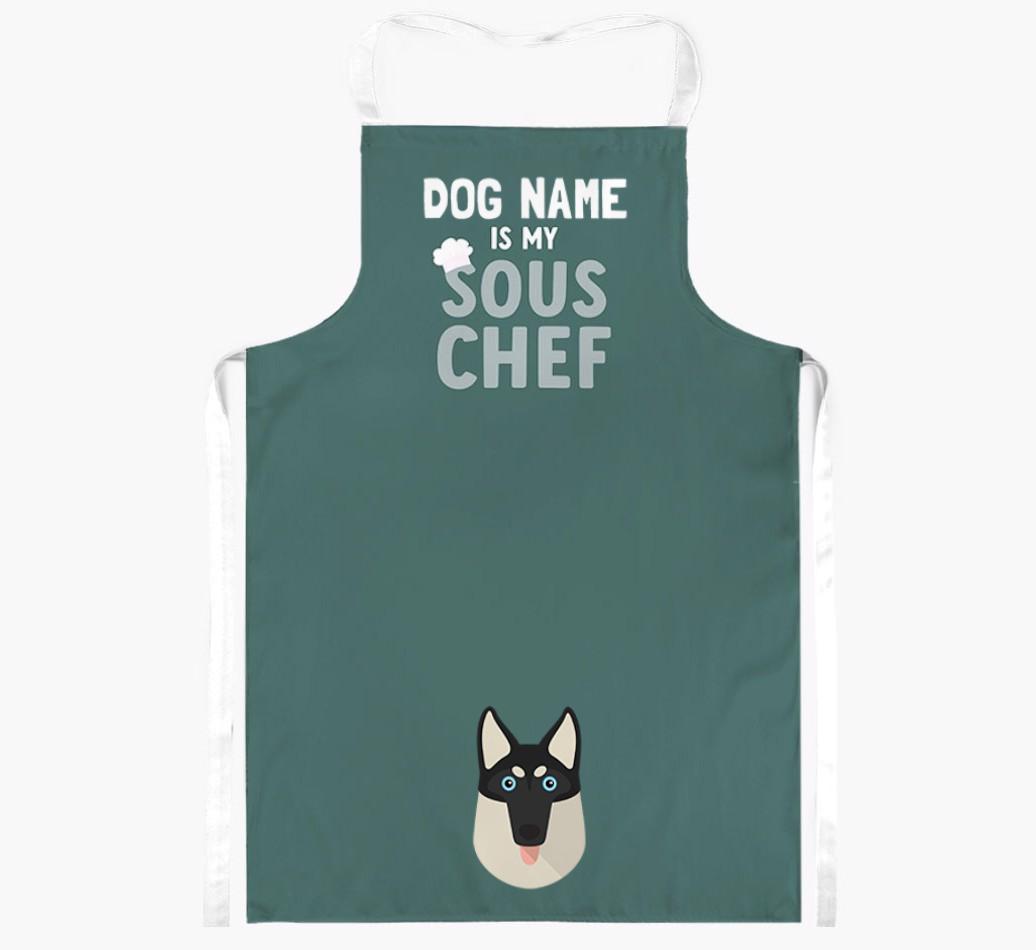 My Sous Chef: Personalized {breedFullName} Apron