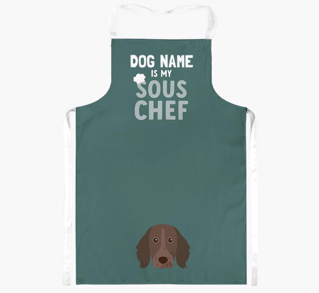 My Sous Chef: Personalized {breedFullName} Apron