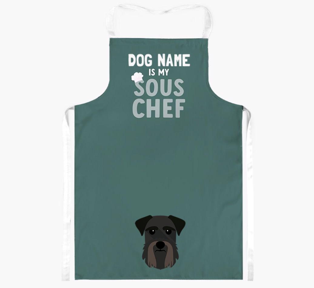 My Sous Chef: Personalized {breedFullName} Apron