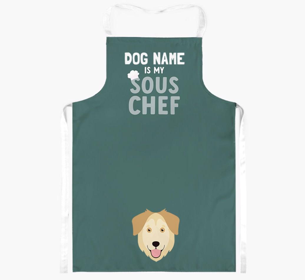 My Sous Chef: Personalized {breedFullName} Apron