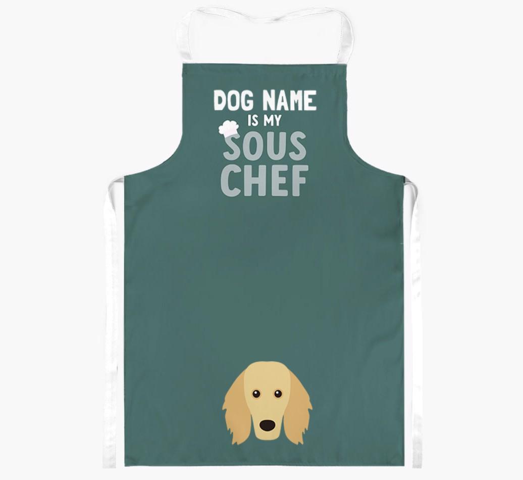 My Sous Chef: Personalized {breedFullName} Apron