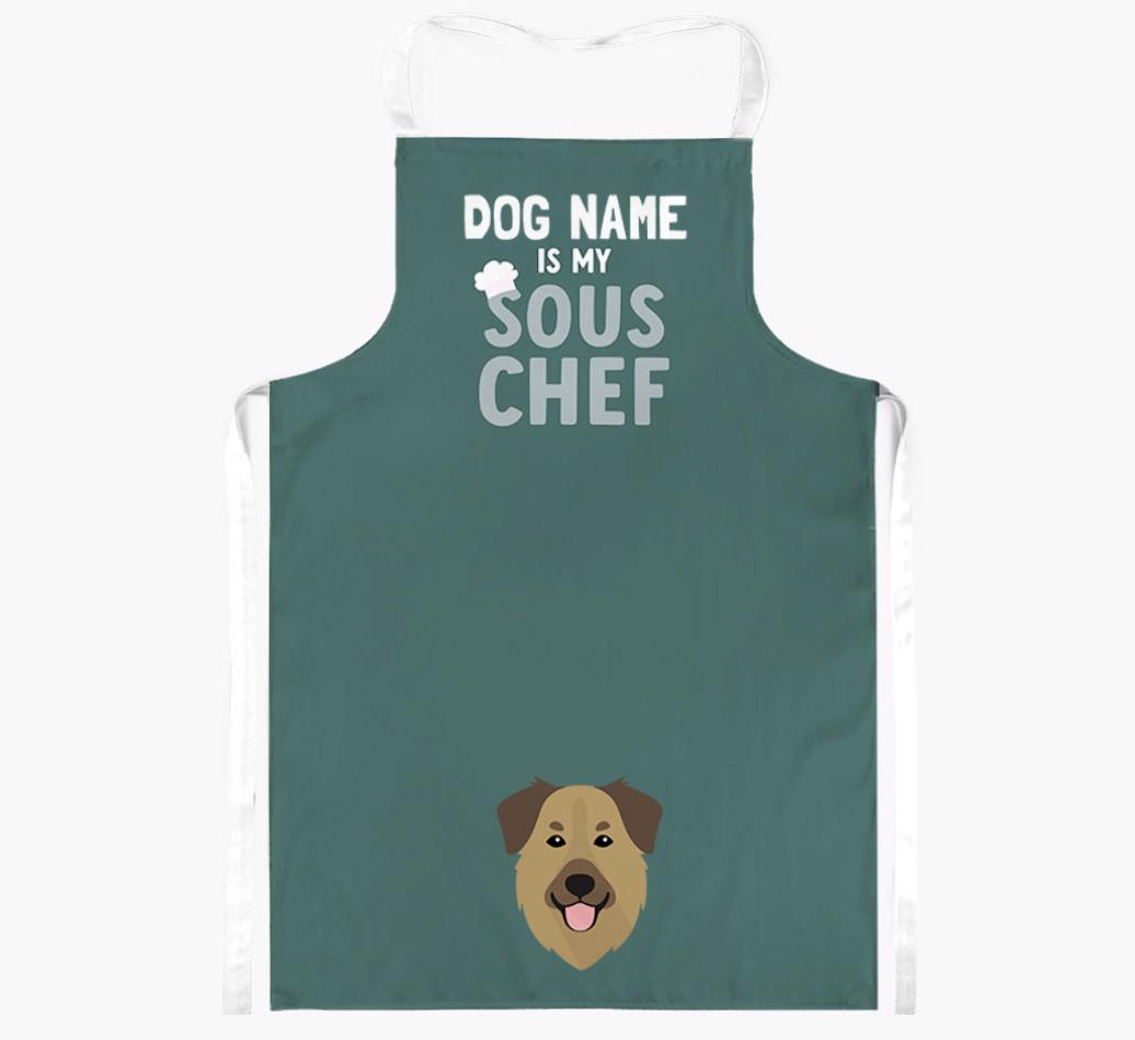My Sous Chef: Personalized {breedFullName} Apron