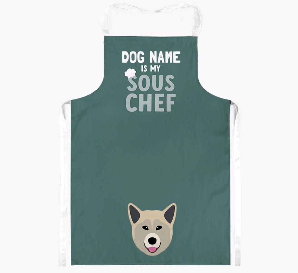 My Sous Chef: Personalized {breedFullName} Apron