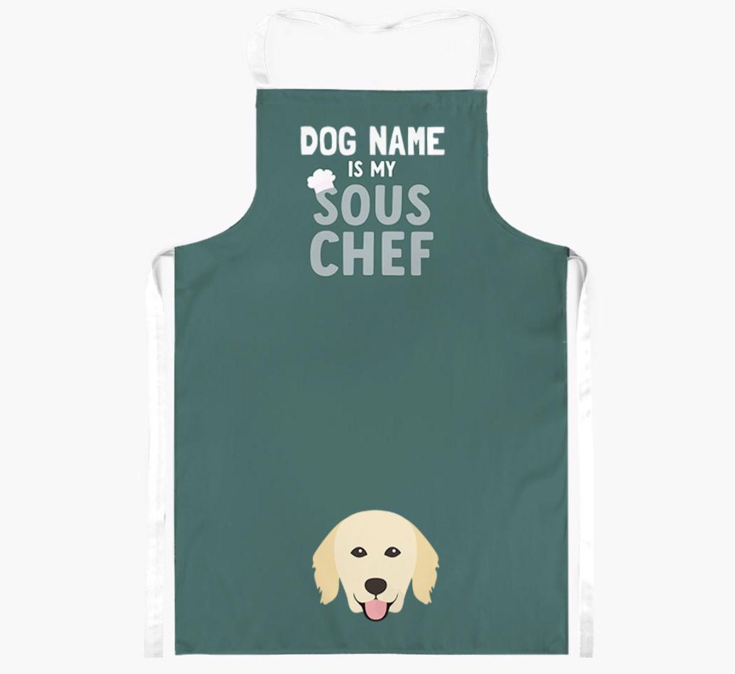 My Sous Chef: Personalized {breedFullName} Apron