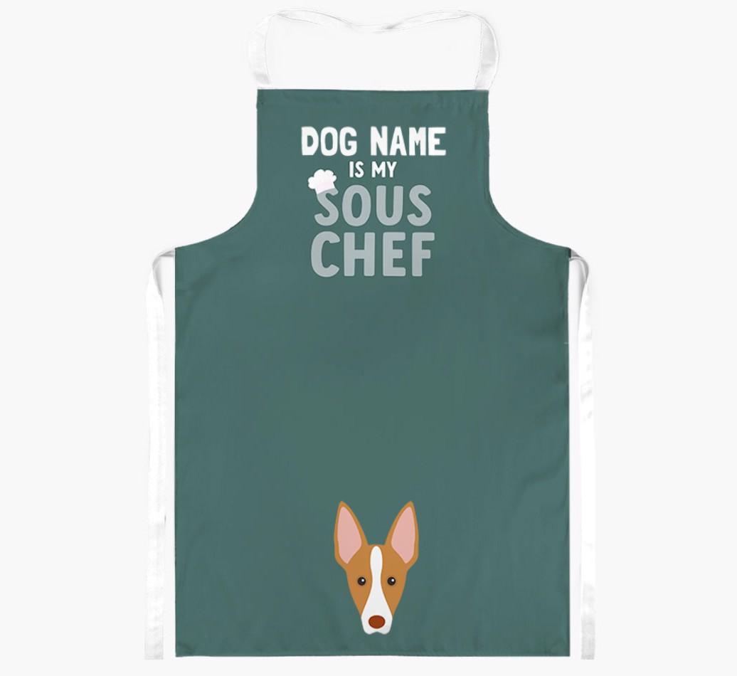 My Sous Chef: Personalized {breedFullName} Apron