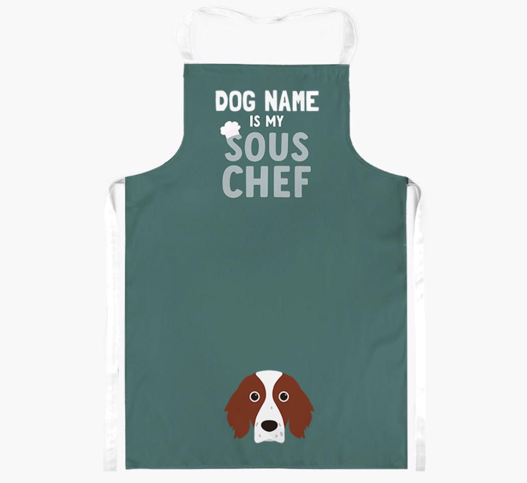 My Sous Chef: Personalized {breedFullName} Apron