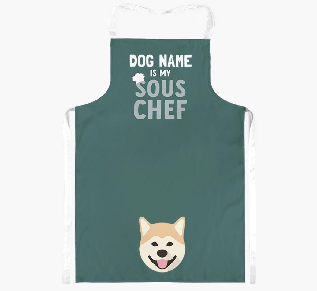 My Sous Chef: Personalized {breedFullName} Apron