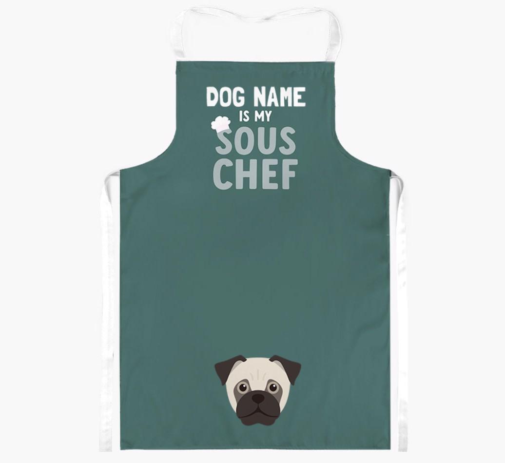 My Sous Chef: Personalized {breedFullName} Apron