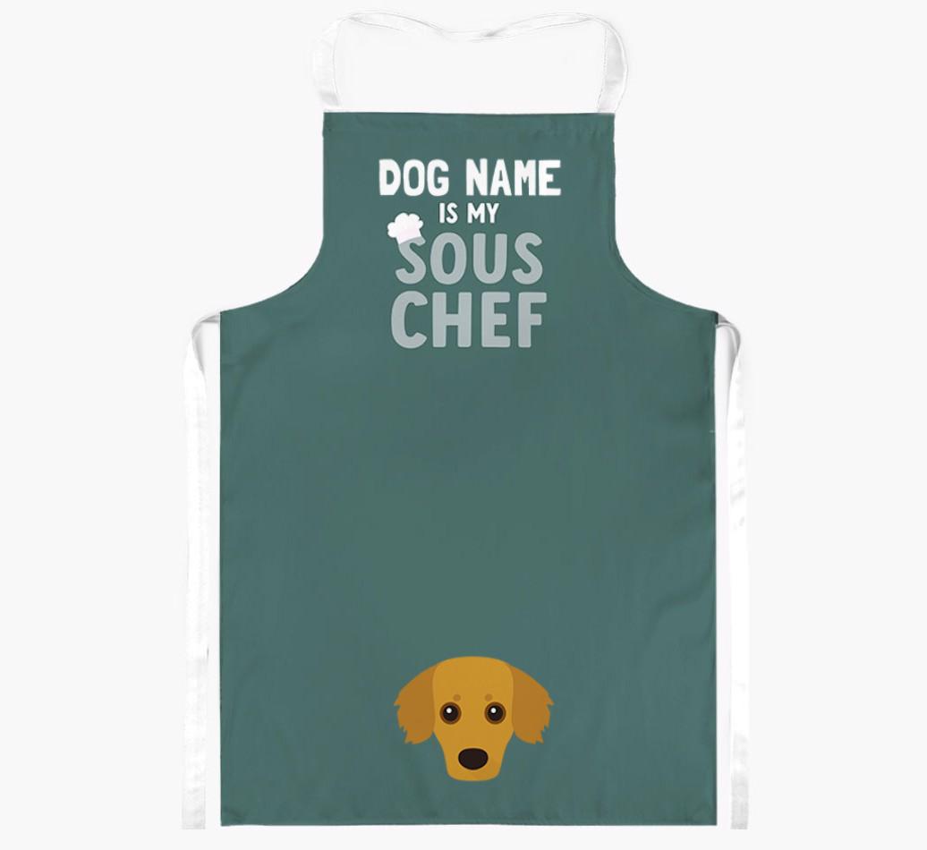 My Sous Chef: Personalized {breedFullName} Apron