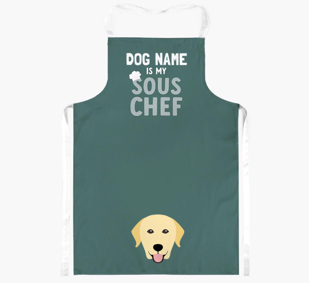 My Sous Chef: Personalized {breedFullName} Apron