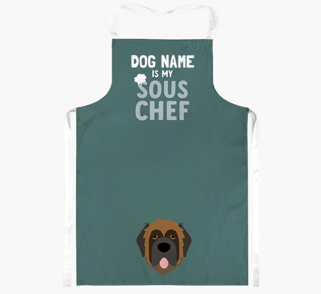 My Sous Chef: Personalized {breedFullName} Apron
