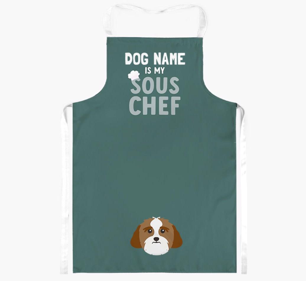 My Sous Chef: Personalized {breedFullName} Apron