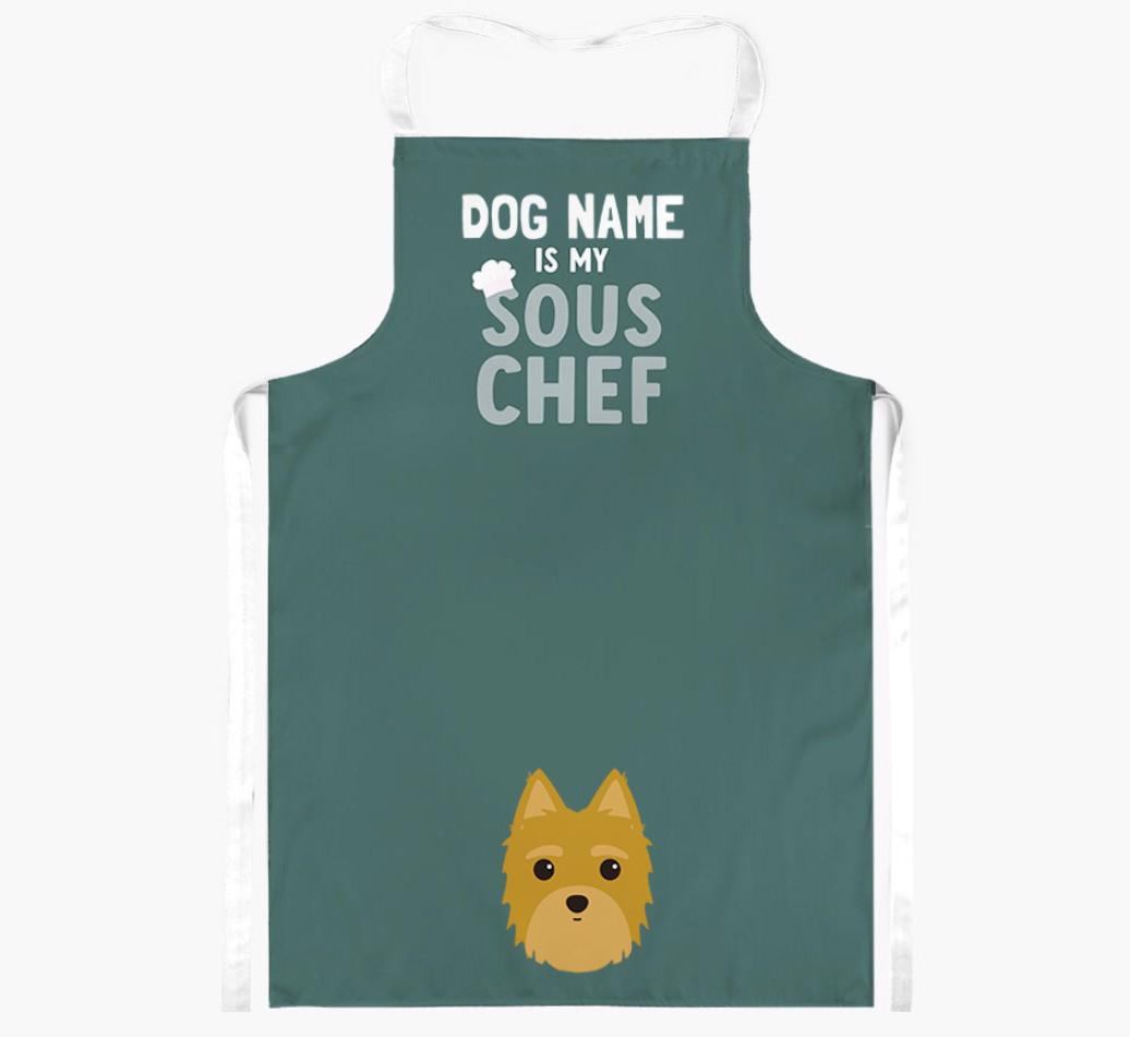 My Sous Chef: Personalized {breedFullName} Apron