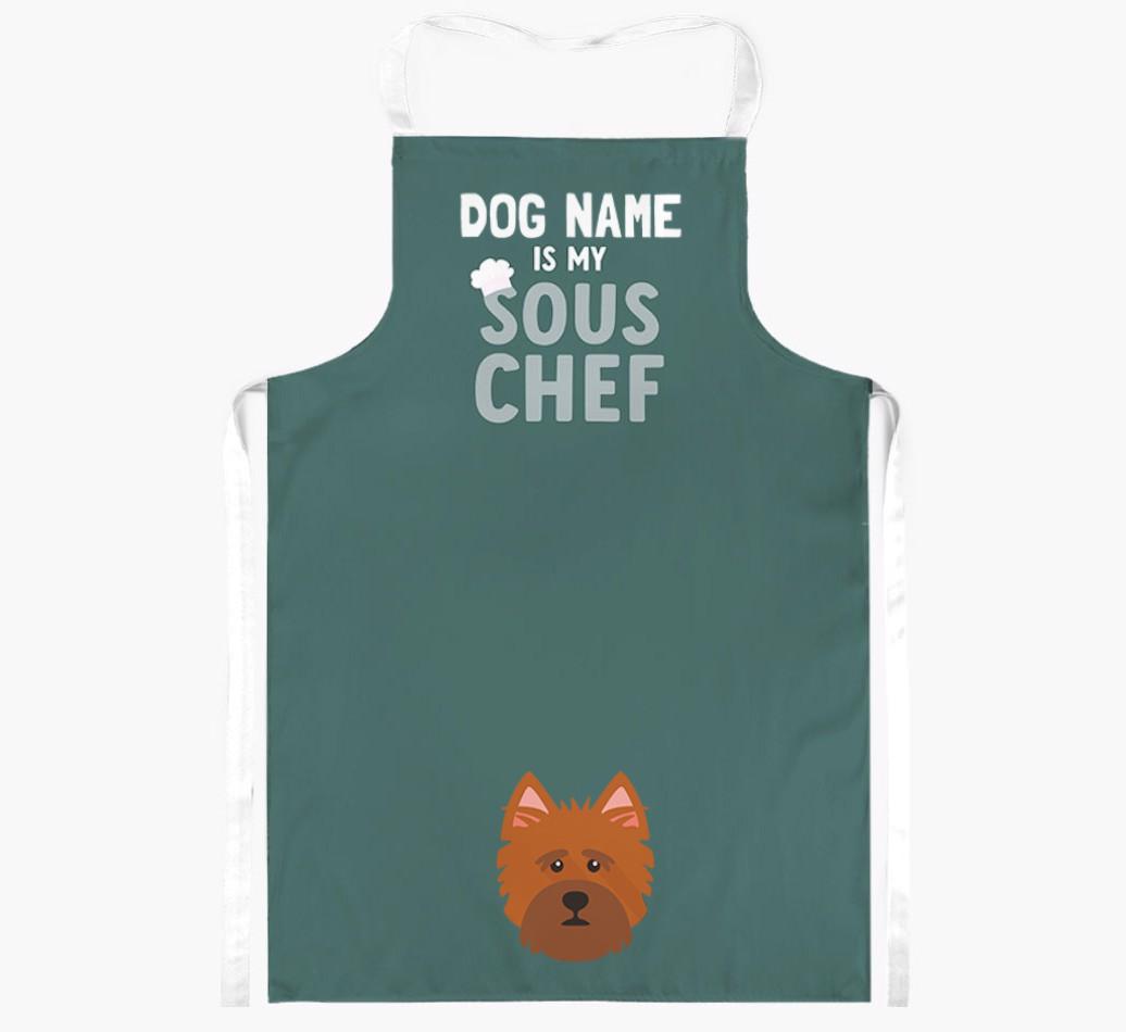My Sous Chef: Personalized {breedFullName} Apron