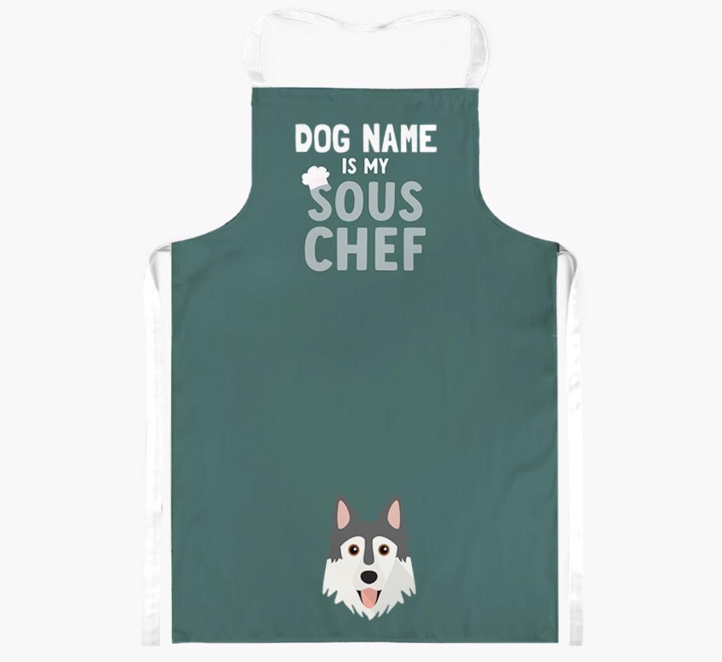 My Sous Chef: Personalized {breedFullName} Apron