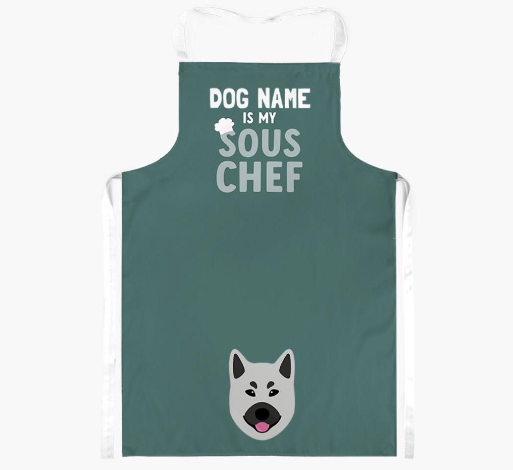 My Sous Chef: Personalized {breedFullName} Apron