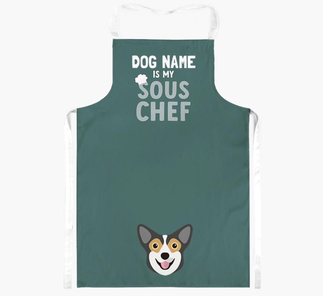 My Sous Chef: Personalized {breedFullName} Apron