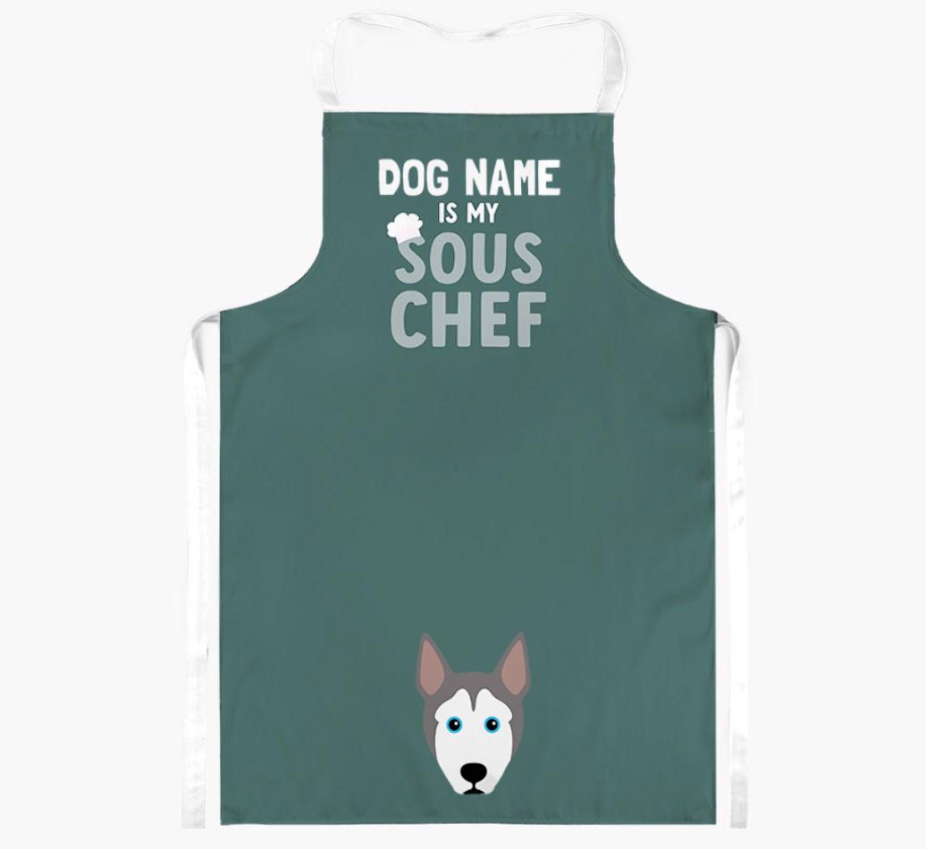 My Sous Chef: Personalized {breedFullName} Apron