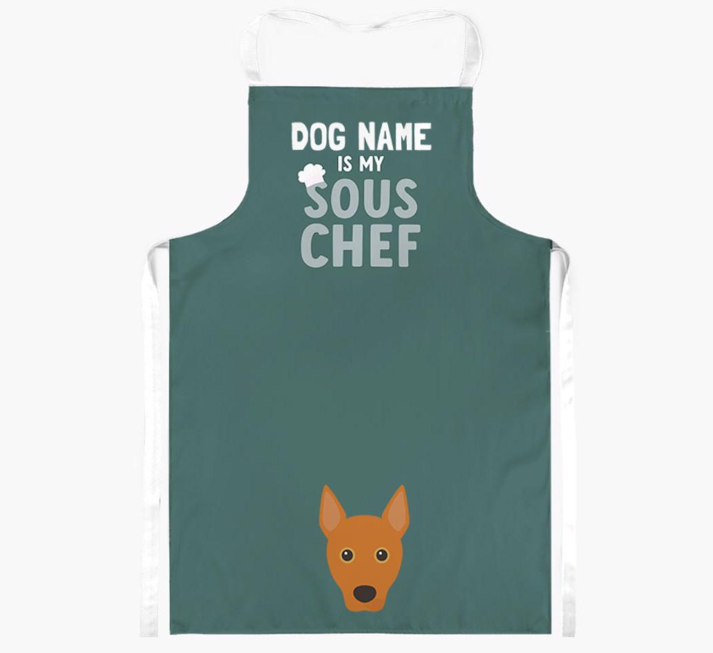 My Sous Chef: Personalized {breedFullName} Apron