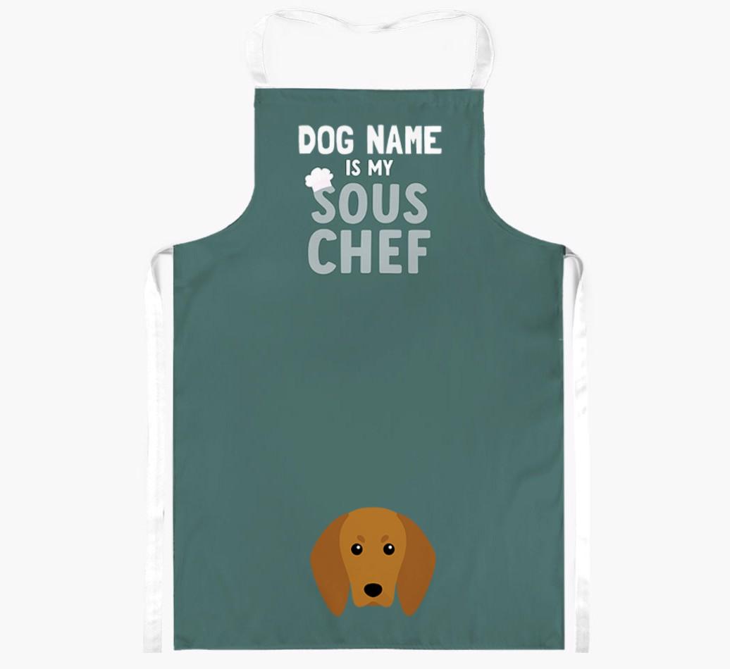 My Sous Chef: Personalized {breedFullName} Apron