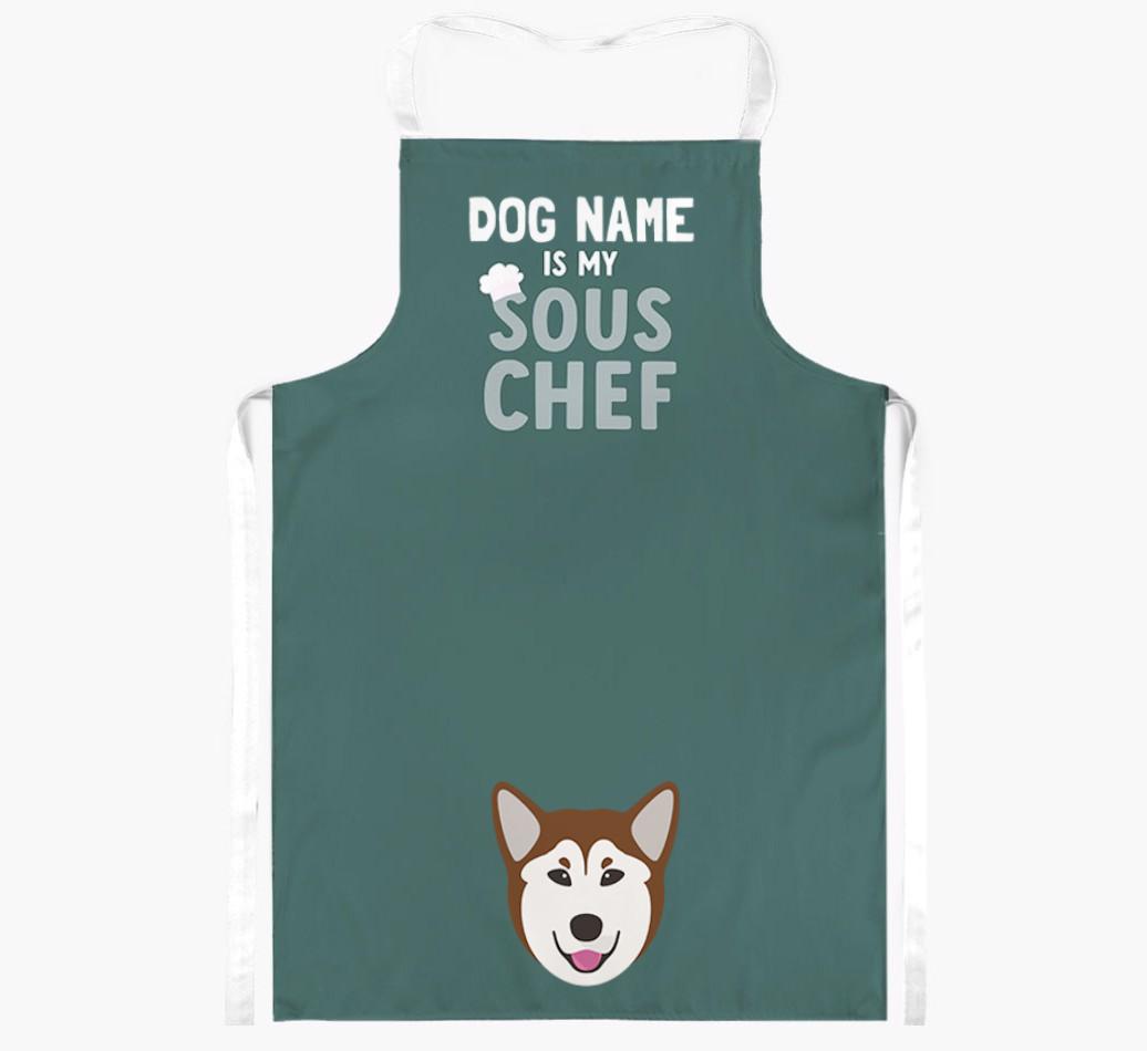My Sous Chef: Personalised {breedFullName} Apron
