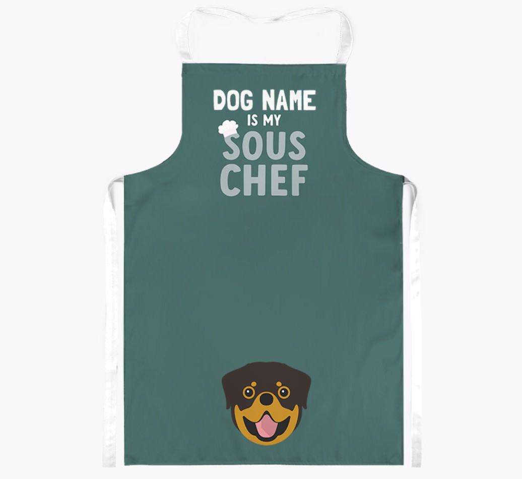 My Sous Chef: Personalized {breedFullName} Apron