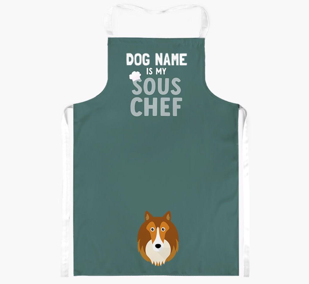My Sous Chef: Personalized {breedFullName} Apron