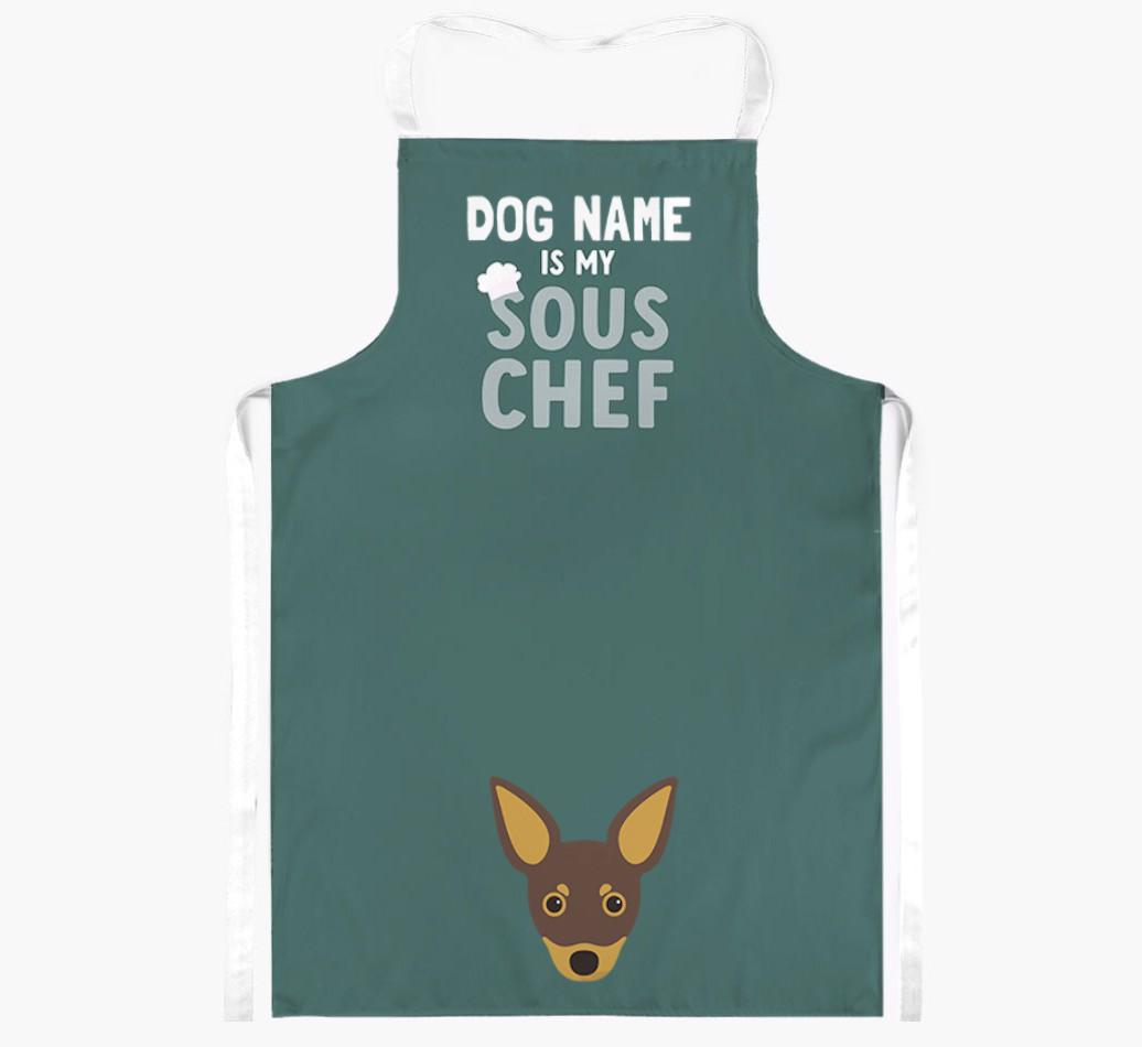 My Sous Chef: Personalized {breedFullName} Apron