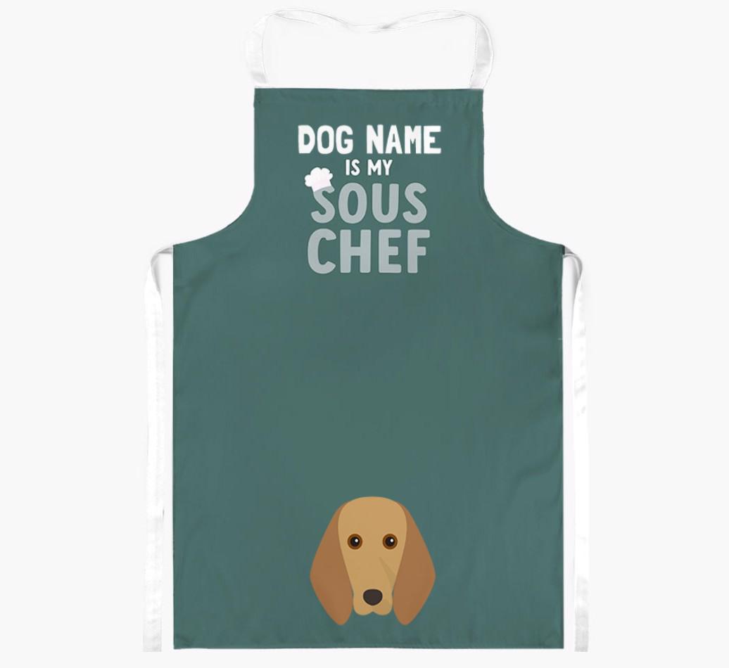 My Sous Chef: Personalized {breedFullName} Apron