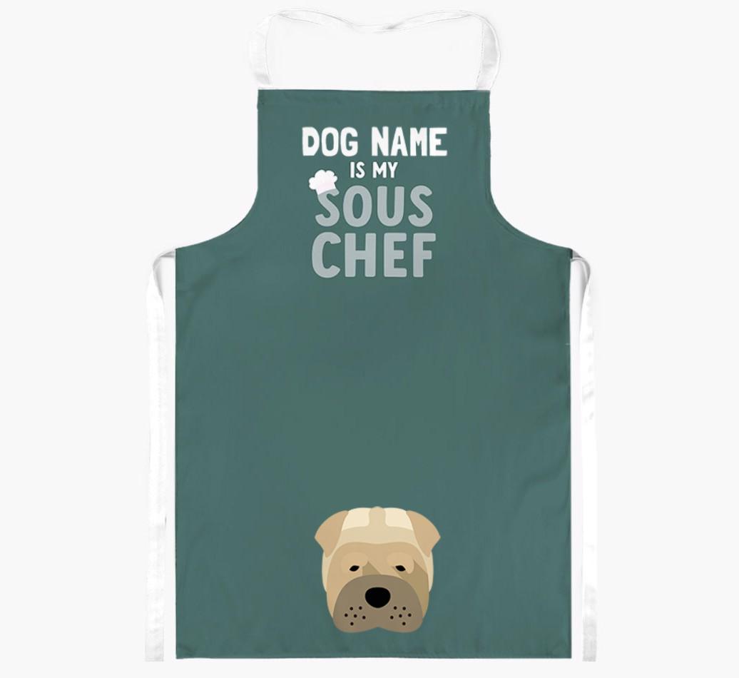 My Sous Chef: Personalized {breedFullName} Apron