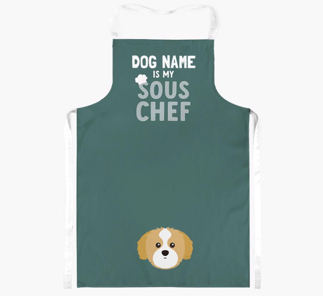 My Sous Chef: Personalized {breedFullName} Apron