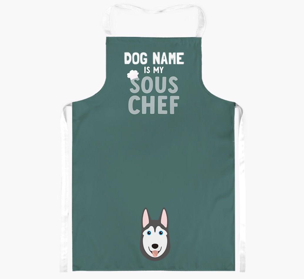 My Sous Chef: Personalized {breedFullName} Apron